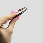 دستبند استیل اسکلتی کروم هارتز مدل Black Silver کد Njd-404M0311 - Image 3
