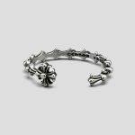 دستبند استیل اسکلتی کروم هارتز مدل Cold Heart کد Njd-404M0331 - Image 2