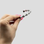 دستبند استیل اسکلتی کروم هارتز مدل Cold Heart کد Njd-404M0331 - Image 5