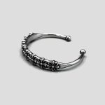 دستبند استیل اسکلتی کروم هارتز مدل Grime Bones کد Njd-404M0326 - Image 2