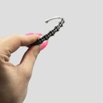 دستبند استیل اسکلتی کروم هارتز مدل Grime Bones کد Njd-404M0326 - Image 3