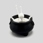 شمع طرح دیگ اسکلتی مدل Relaxtion کد 404M0383 - Image 4