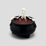 شمع طرح دیگ اسکلتی مدل Think of Death کد 404M0388 - Image 2