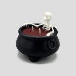 شمع طرح دیگ اسکلتی مدل Think of Death کد 404M0388 - Image 3