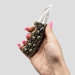فندک اتمی و چاقو دستی اسکلتی مدل Skull of Lights کد Sdg-404M0360 - Image 8