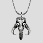 پلاک و گردنبند استیل جنگ ستارگان مدل Mythosaur کد Njd-404M0301