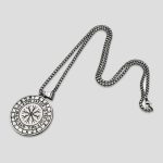 پلاک و گردنبند استیل دورو اسکلتی وایکینگ مدل Necro  کد Njd-404M0261 - Image 3