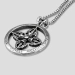 پلاک و گردنبند استیل مدل Chrome Hearts کد Njd-404M0291 - Image 2