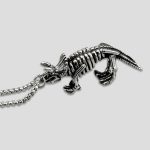 پلاک و گردنبند استیل مدل Dinosaur کد Njd-404M0306 - Image 3