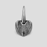 انگشتر طرح پنجه کشنده کد Njd-405A0366 - Image 2