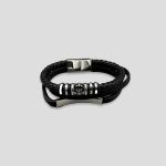 دستبند چرمی کروم هارتز مدل FSI-405A0506 - Image 2