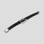 دستبند چرمی کروم هارتز مدل FSI-405A0506 - Image 5