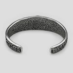 دستبند بنگل استیل چشم حوروس کد NJD-405C0456 - Image 2