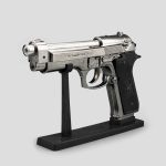 فندک اتمی کلکسیونی طرح کلت برتا مدل Cal9 کد SHS-405C0485