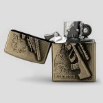 فندک بنزینی طرح تفنگ اشتایر مدل AUGA2 کد SHS-405C0425 - Image 3