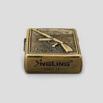 فندک بنزینی طرح تفنگ مدل AK-47 کد SHS-405C0445 - Image 4