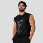 وست اسپرت طرح سگ کن کورسو مدل DRY-405C0287 مشکی - Image 3