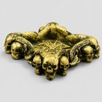 زیرسیگاری صلیب مدل Gothic Skull کد Bhrz-26E0433