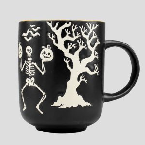 ماگ اسکلتی سرامیکی مدل Wicked Roots کد 405D0219
