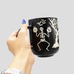 ماگ اسکلتی سرامیکی مدل Wicked Roots کد 405D0219 - Image 4
