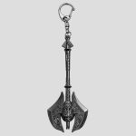 جاکلیدی تبر طرح اسکلتی مدل Skull Axe کد FRH-26E0905
