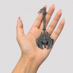 جاکلیدی تبر طرح اسکلتی مدل Skull Axe کد FRH-26E0905 - Image 3