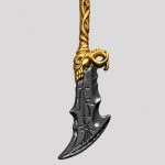 جاکلیدی شمشیر طرح اسکلتی مدل God Of war کد FRH-26E01000 - Image 2