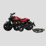 جاکلیدی موتورسیکلت طرح هارلی دیویدسون کد FRH-26E01020 - Image 3
