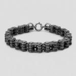 دستبند استیل طرح زنجیر موتور کد FRH-26E0551 - Image 4