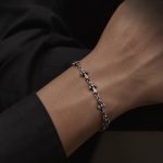 دستبند استیل طرح صلیب کروم هارتز کد FSI-26E0546 - Image 2
