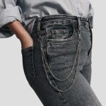 زنجیر شلوار دو رشته طرح کروم هارتز مدل سیم خاردار کد Njd-26E0525 - Image 2