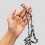 زنجیر شلوار دو رشته طرح کروم هارتز کد Njd-26E0520 - Image 3