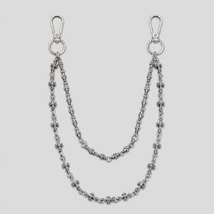 زنجیر شلوار دو رشته طرح کروم هارتز کد Njd-26E0520