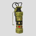 فندک اتمی طرح گاز اشک آور مدل ZHONG LONG کد KSH-26E01035