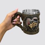 ماگ گوتیک طرح اسکلتی مدل Coco کد ICH-26E0249 - Image 2