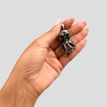پلاک و گردنبند استیل اسکلتی طرح کراکن کد Njd-26E0491 - Image 4