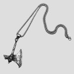 پلاک و گردنبند استیل اسکلتی طرح کولوفو کد Njd-26E0571 - Image 3