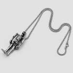 پلاک و گردنبند استیل اسکلتی مدل Spooky Scary Skeletons کد Njd-26E0586 - Image 2
