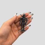 پلاک و گردنبند استیل اسکلتی مدل Spooky Scary Skeletons کد Njd-26E0586 - Image 4
