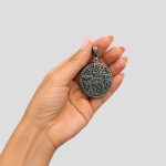 پلاک و گردنبند استیل طرح پنتاگرام مدل Seal of solomon کد Njd-26E0476 - Image 4