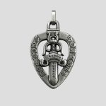 پلاک و گردنبند استیل طرح کروم هارتز کد Njd-26E0516 - Image 3