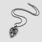 پلاک و گردنبند استیل طرح کروم هارتز کد Njd-26E0516 - Image 2