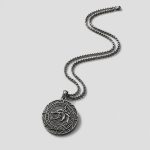 پلاک و گردنبند وایکینگی طرح قدرت و شجاعت کد Njd-26E0496 - Image 2