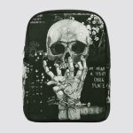 کوله پشتی طرح اسکلتی مدل Sad Slave Skull کد ICH-26E010110 - Image 2