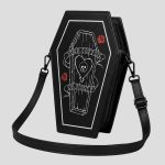 کیف گوتیک طرح تابوت مدل Coffin Skull کد ICH-26E01090 - Image 5