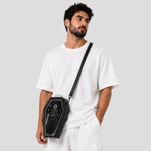کیف گوتیک طرح تابوت مدل Dark Gothic کد ICH-26E01085