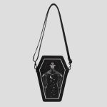 کیف گوتیک طرح تابوت مدل Dark Gothic کد ICH-26E01085 - Image 5