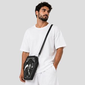 کیف گوتیک طرح تابوت مدل Death کد ICH-26E01095