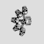 پیرسینگ اسکلتی مدل Six Skulls کد HSN-26E0541 - Image 4
