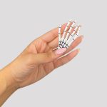 گیره مو فانتزی طرح دست اسکلتی کد ICH-26E01055 - Image 6